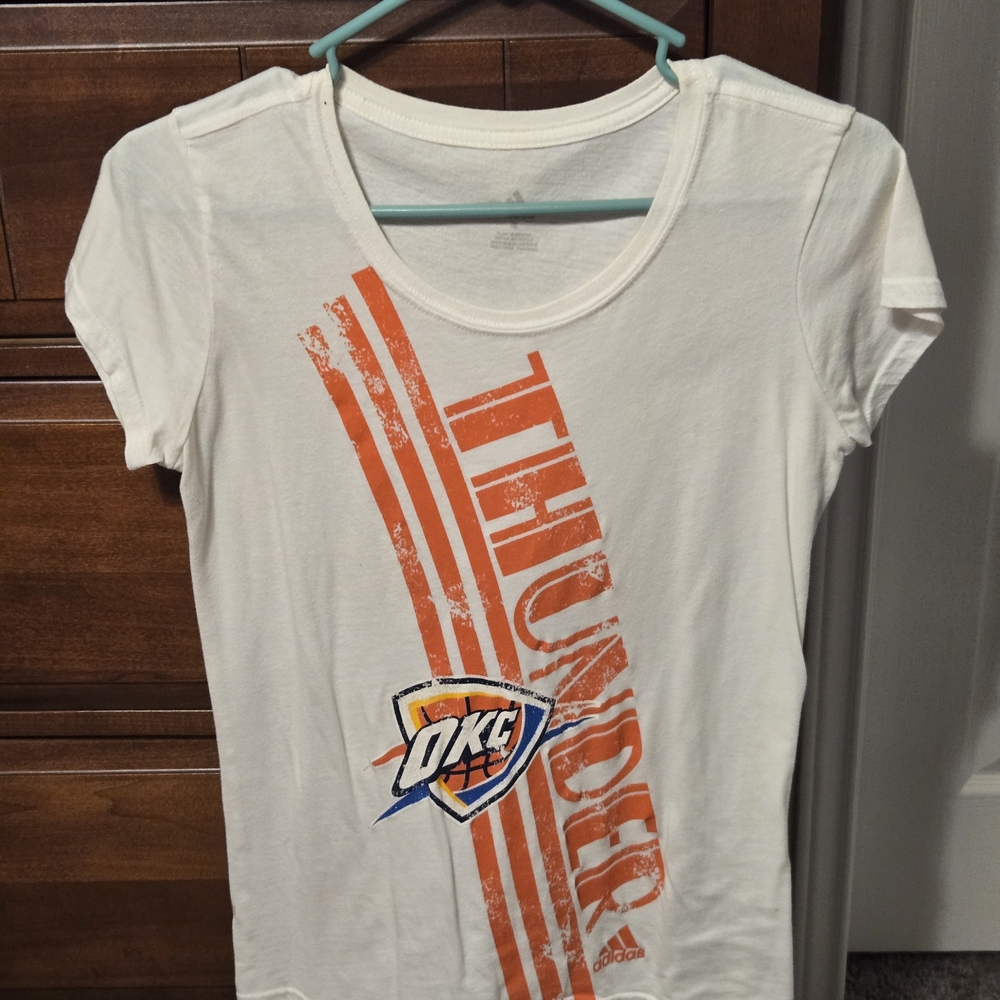 Adidas White T-Shirt